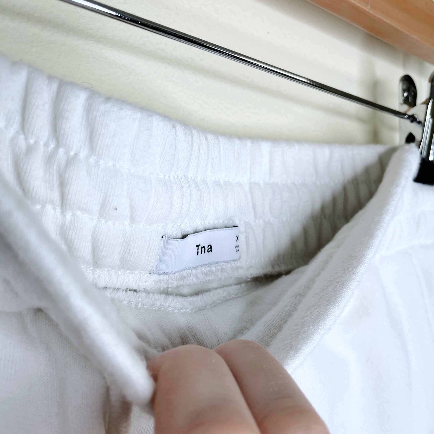 tna white cariboo sweatshirt skirt - size xs