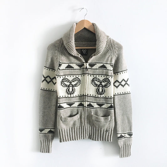 TNA Sea to Sky Wool Cardigan - size Small