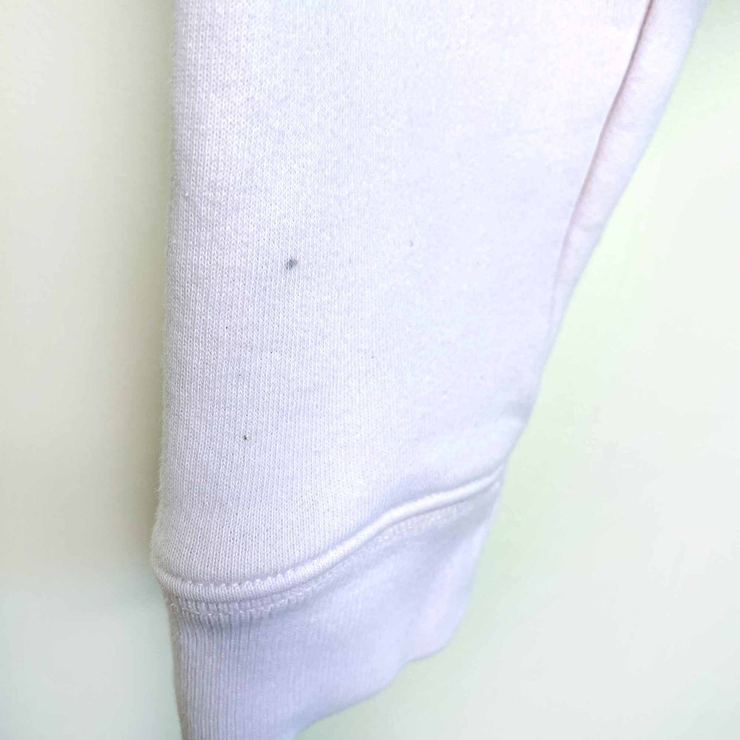 tna super cropped baby pink fleece hoodie - size xs