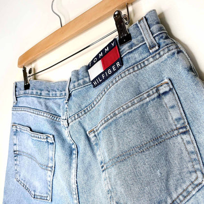 vintage tommy hilfiger freedom jeans cut off shorts - size 36
