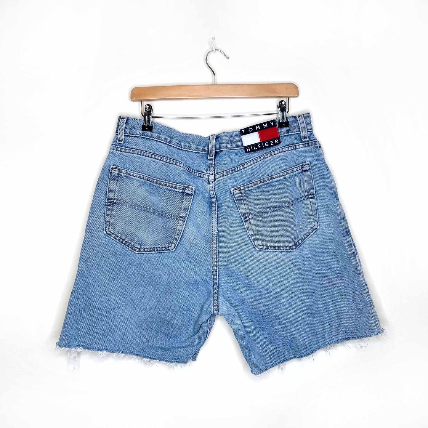 vintage tommy hilfiger freedom jeans cut off shorts - size 36