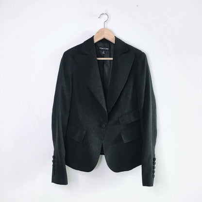 TOM FORD single breasted uniform blazer - size 8