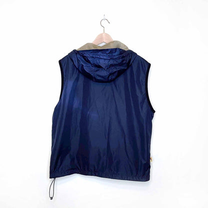 vintage tommy hilfiger athletics 90's hooded vest - size large