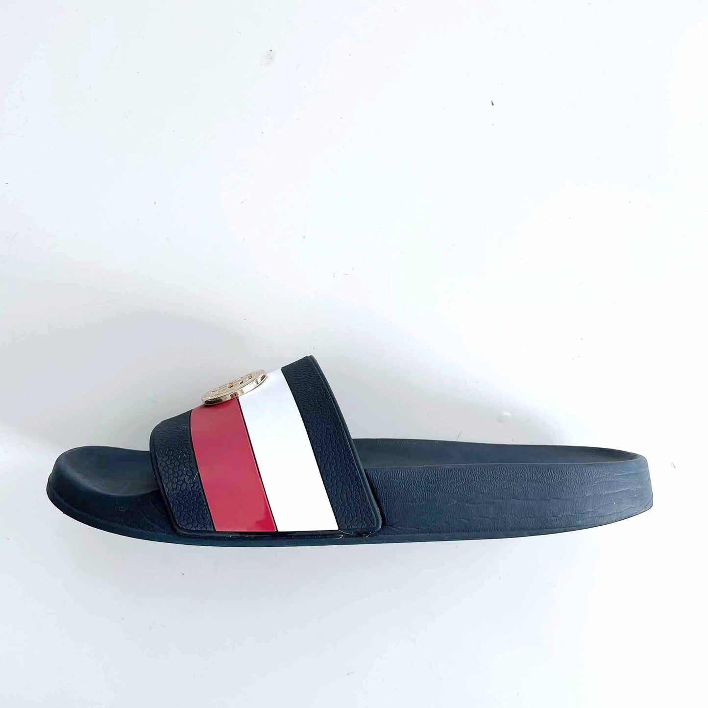 tommy hilfiger pool slides - size 8