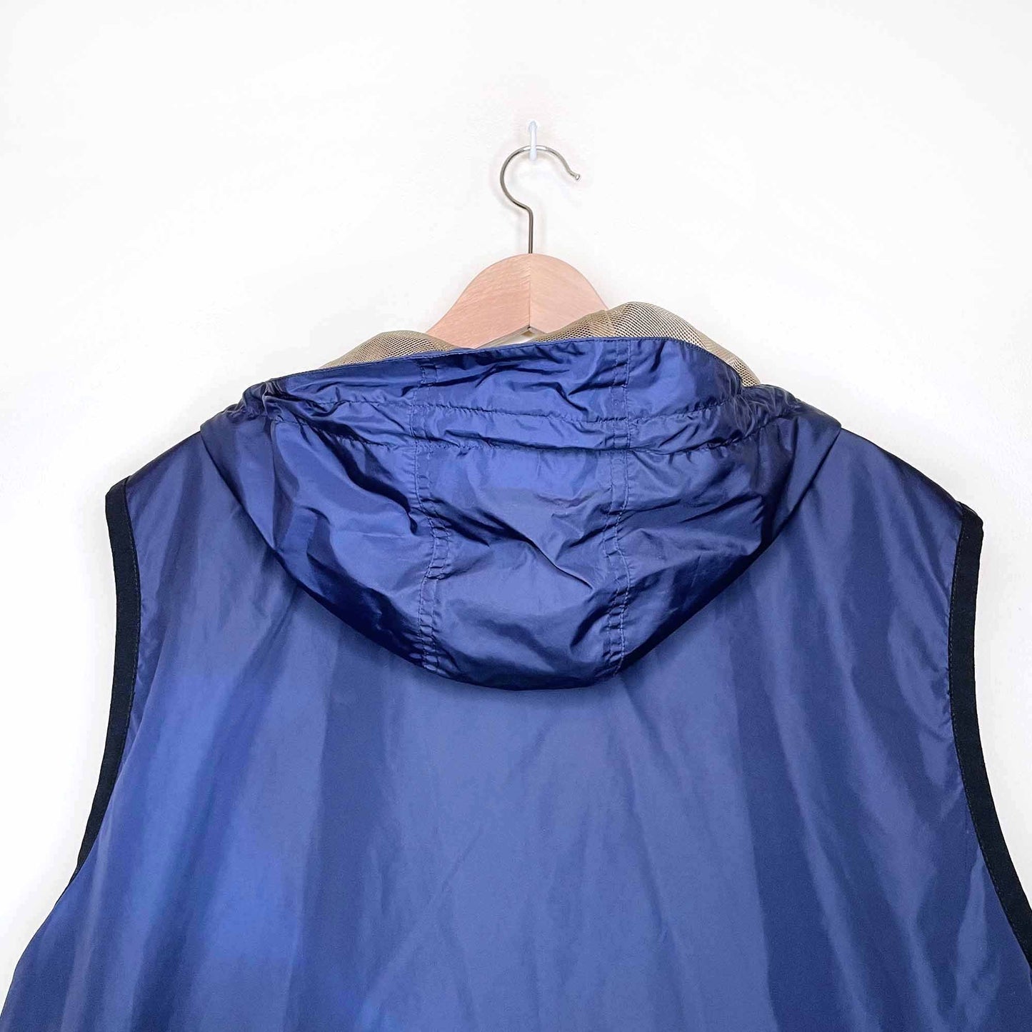 vintage tommy hilfiger athletics 90's hooded vest - size large