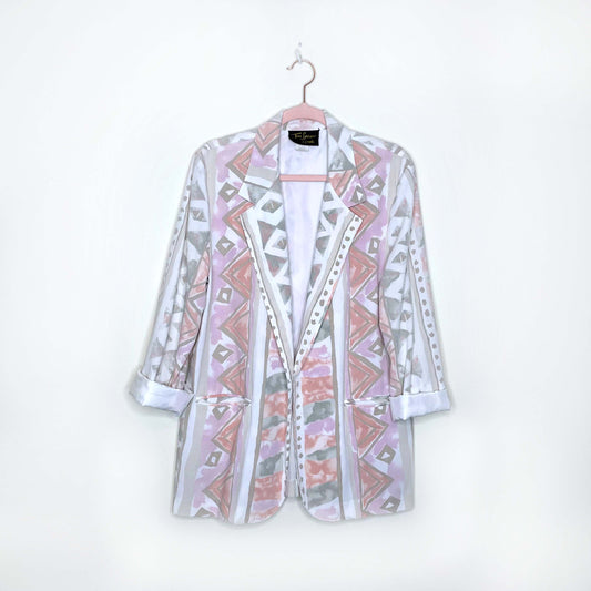 vintage 90s toni garment for cc magic blazer - size small