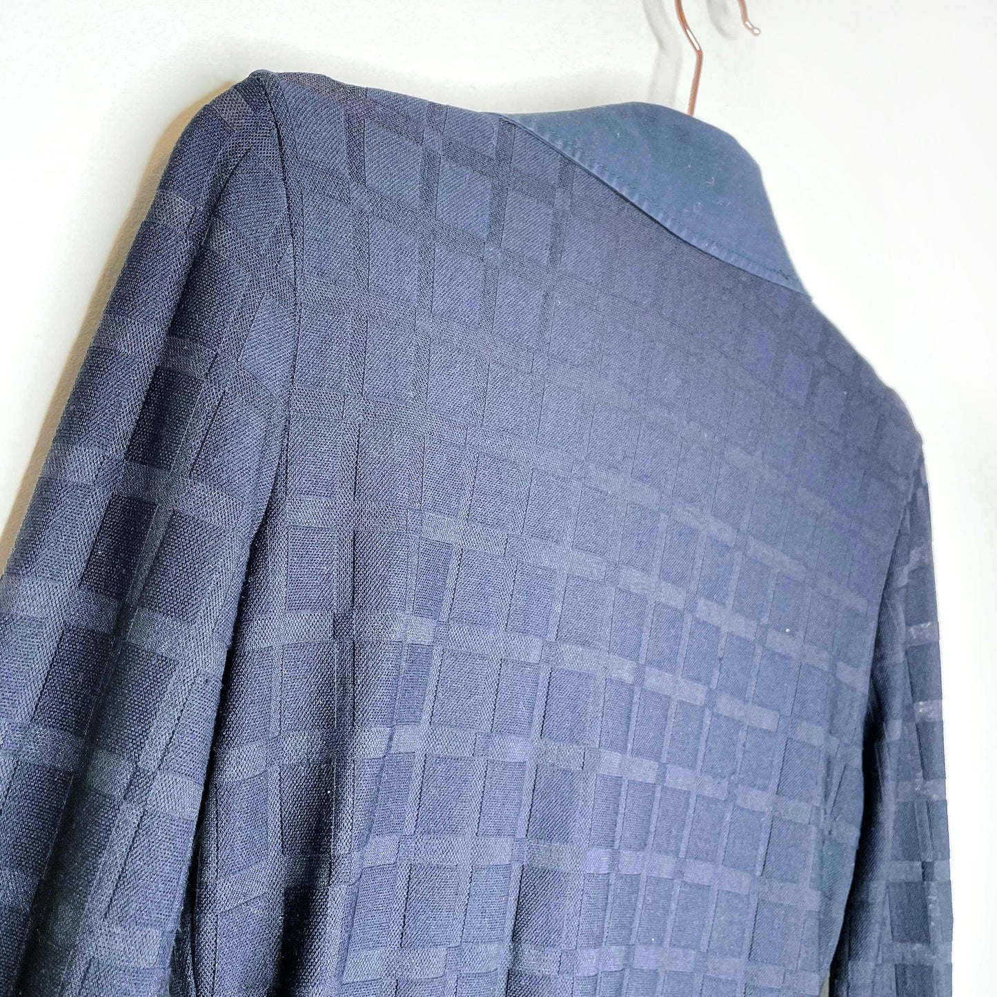 nara camicie y2k wrap semi-sheer collared top - size small