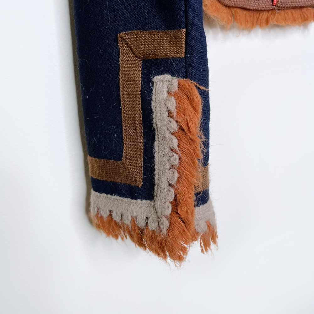 tory burch quincy fringe spanish style jacket - size 2