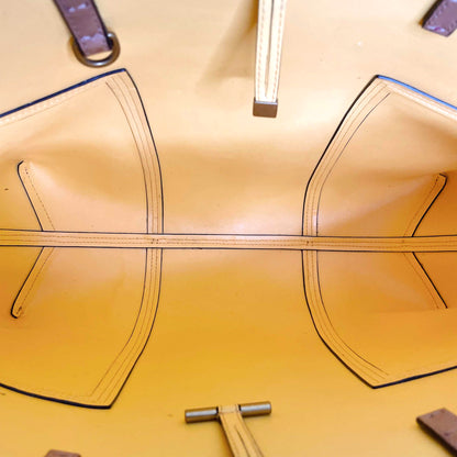 tory burch block t degrade colourful leather tote bag