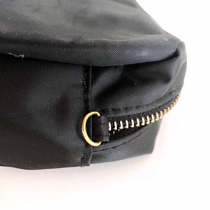 tory burch gold-tone logo plaque make up bag