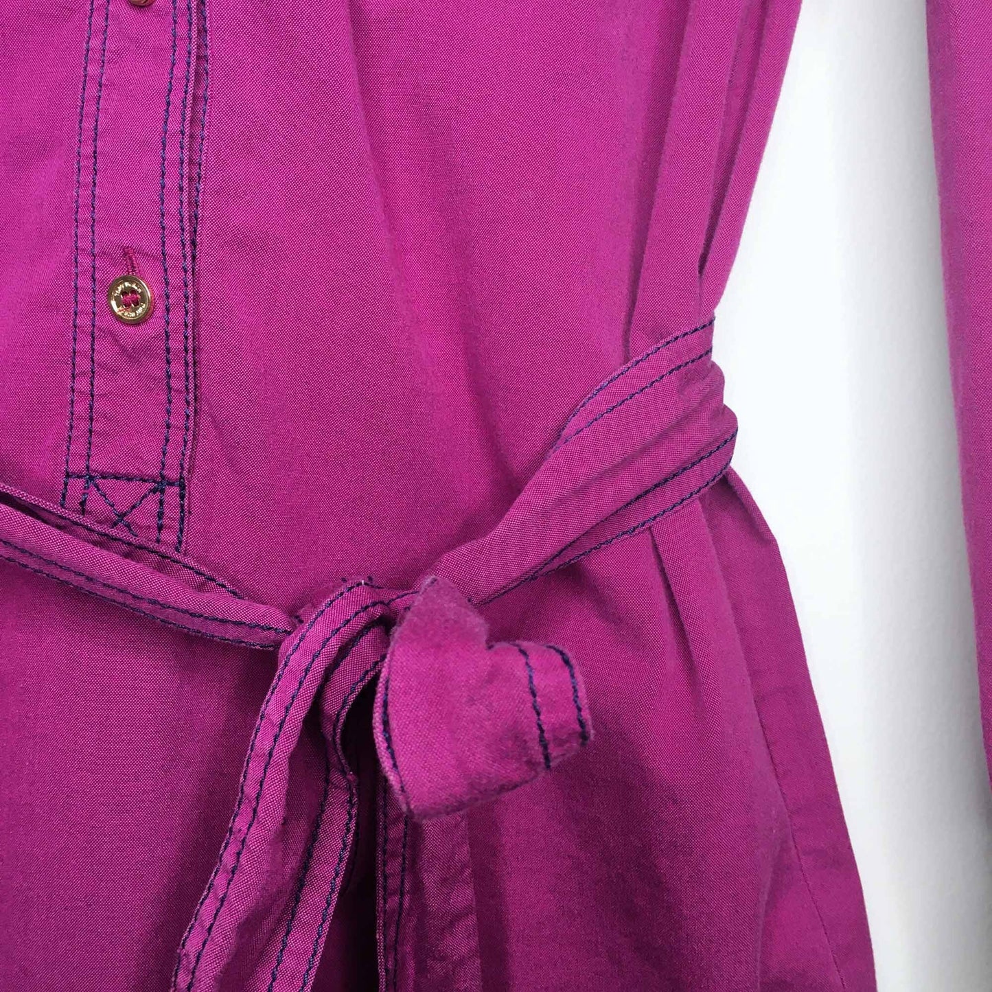 Tory Burch Brigitte belted shirt dress - size 0