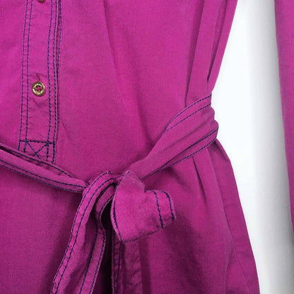 Tory Burch Brigitte belted shirt dress - size 0