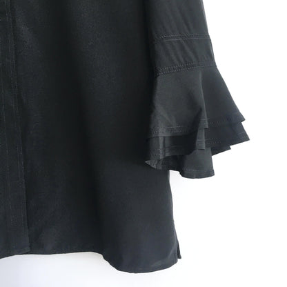 Tory Burch Monica Ruffle Blouse - size 12