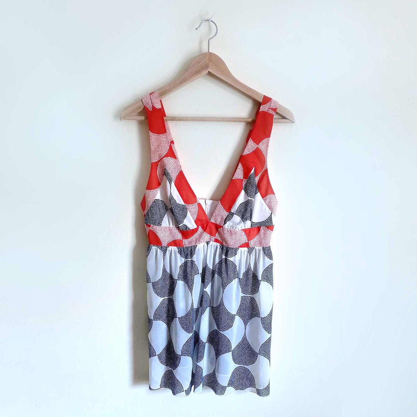 nwt Trina Turk Olivia silk chiffon tank blouse - size 4