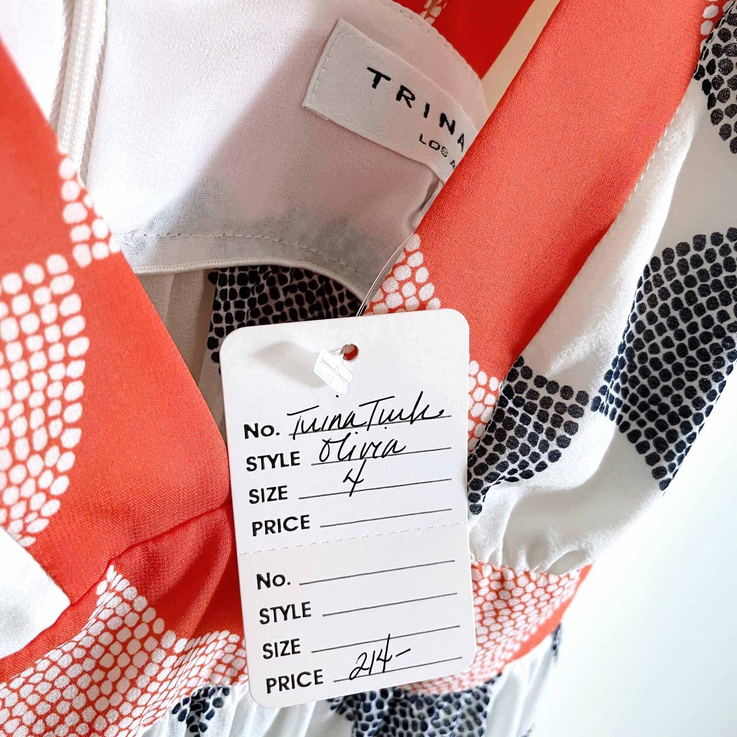 nwt Trina Turk Olivia silk chiffon tank blouse - size 4