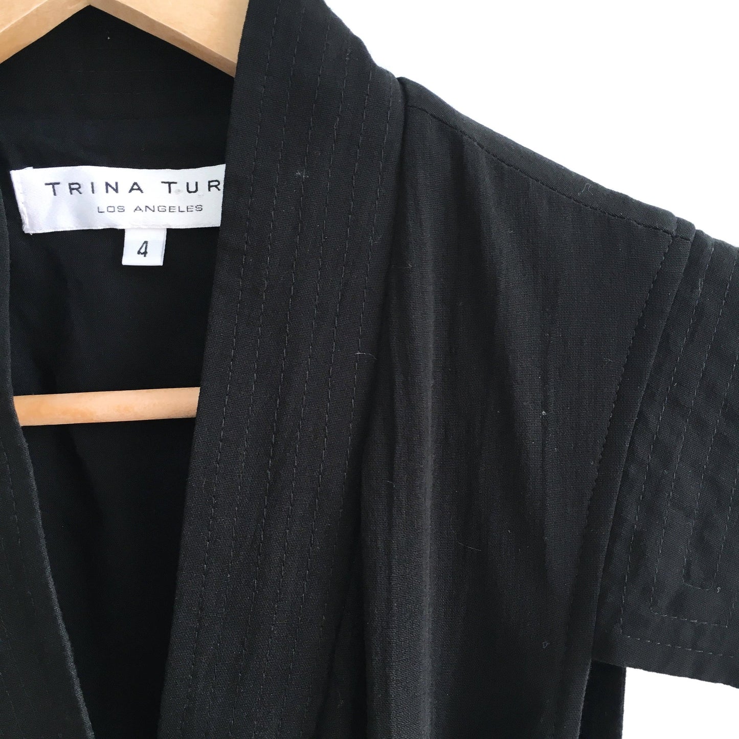 Trina Turk Cotton Wrap Dress - size 4