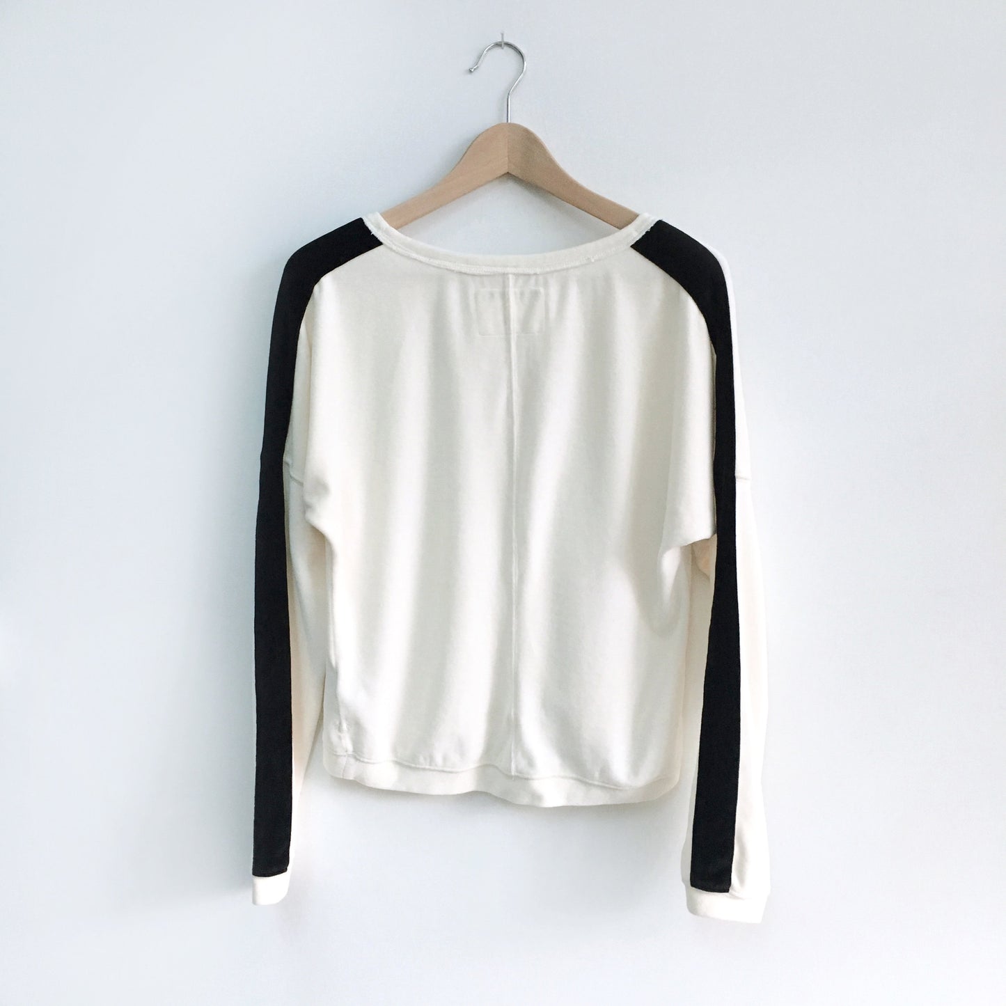 True Religion Velour Stripe Crew - size Medium