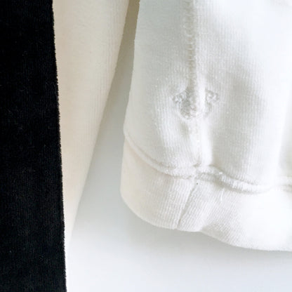 True Religion Velour Stripe Crew - size Medium