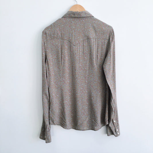 True Religion Western Floral Shirt - size Large