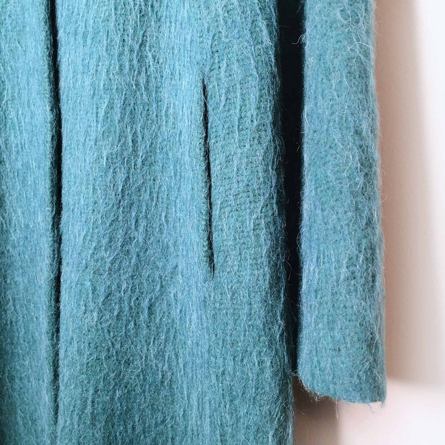 United Colors of Benetton mohair swing coat - size Small