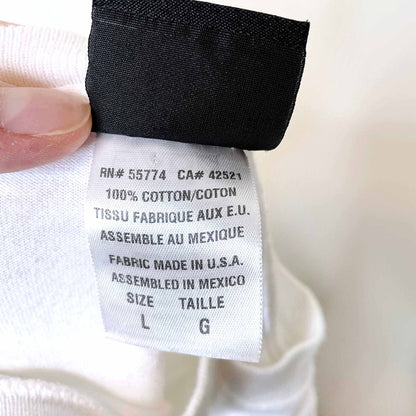 vintage ufc classic logo tee - size large