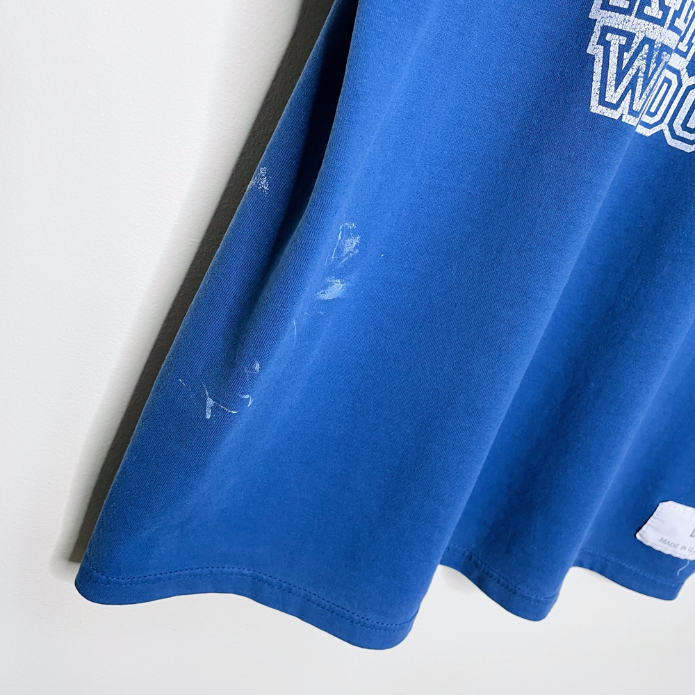 vintage university of kentucky wildcats varsity tee - size large