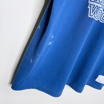 vintage university of kentucky wildcats varsity tee - size large