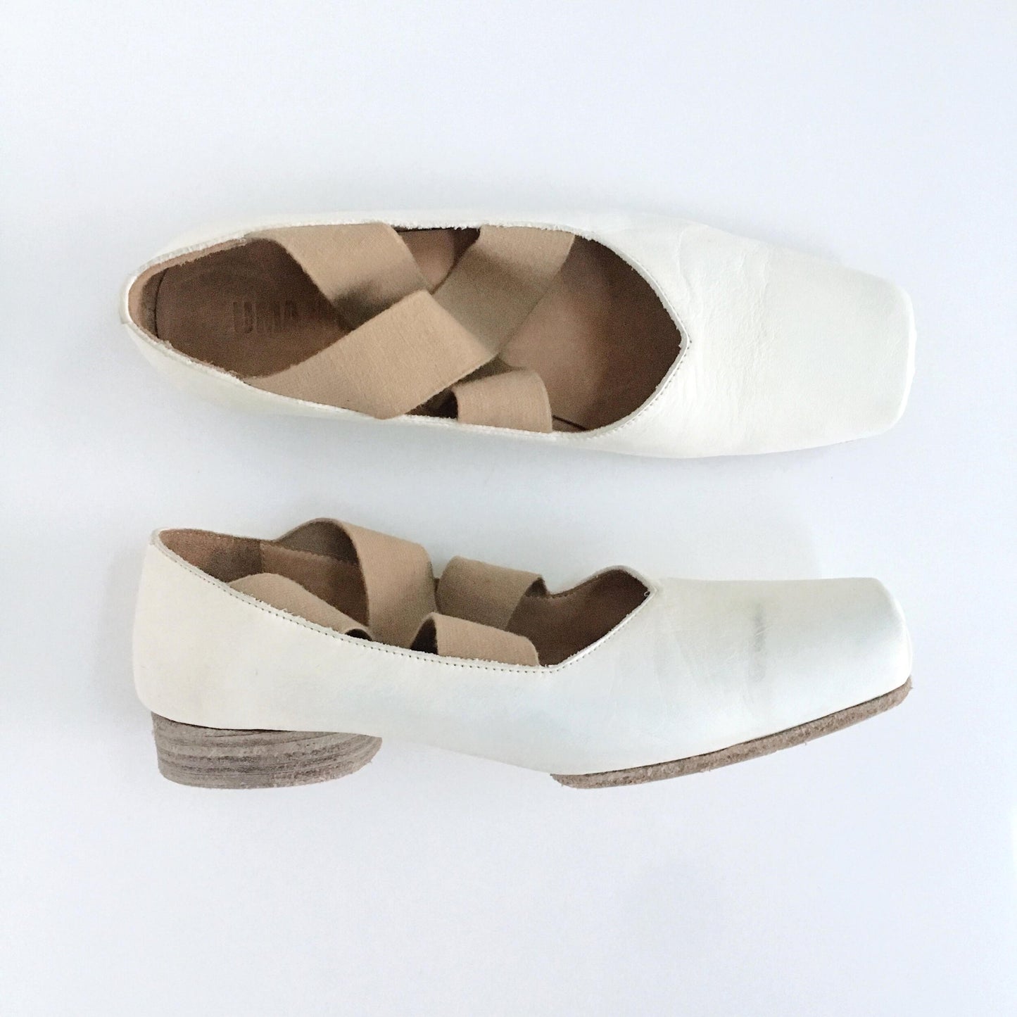 UMA WANG Cross-over strap Ballerina Shoes - size 37