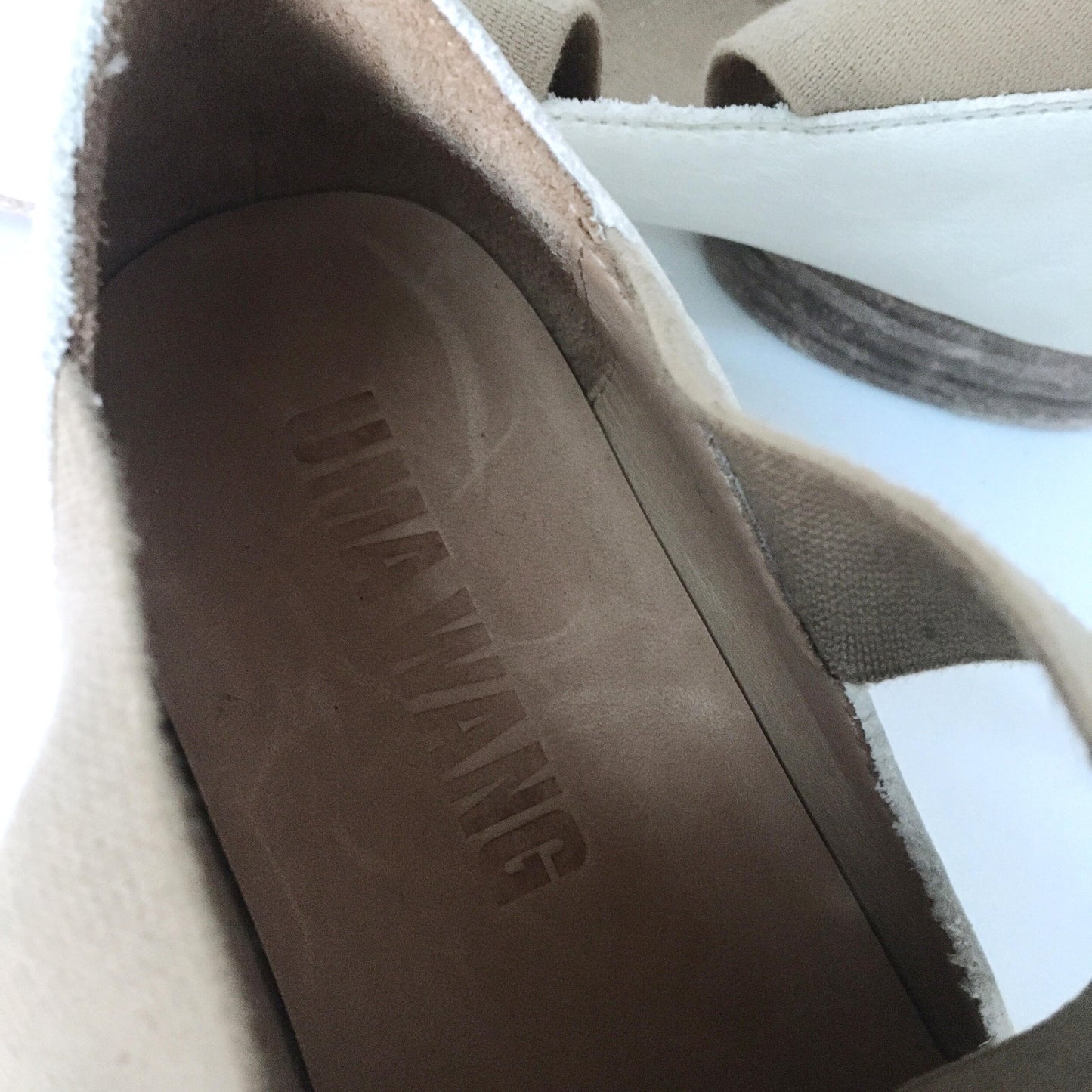 UMA WANG Cross-over strap Ballerina Shoes - size 37