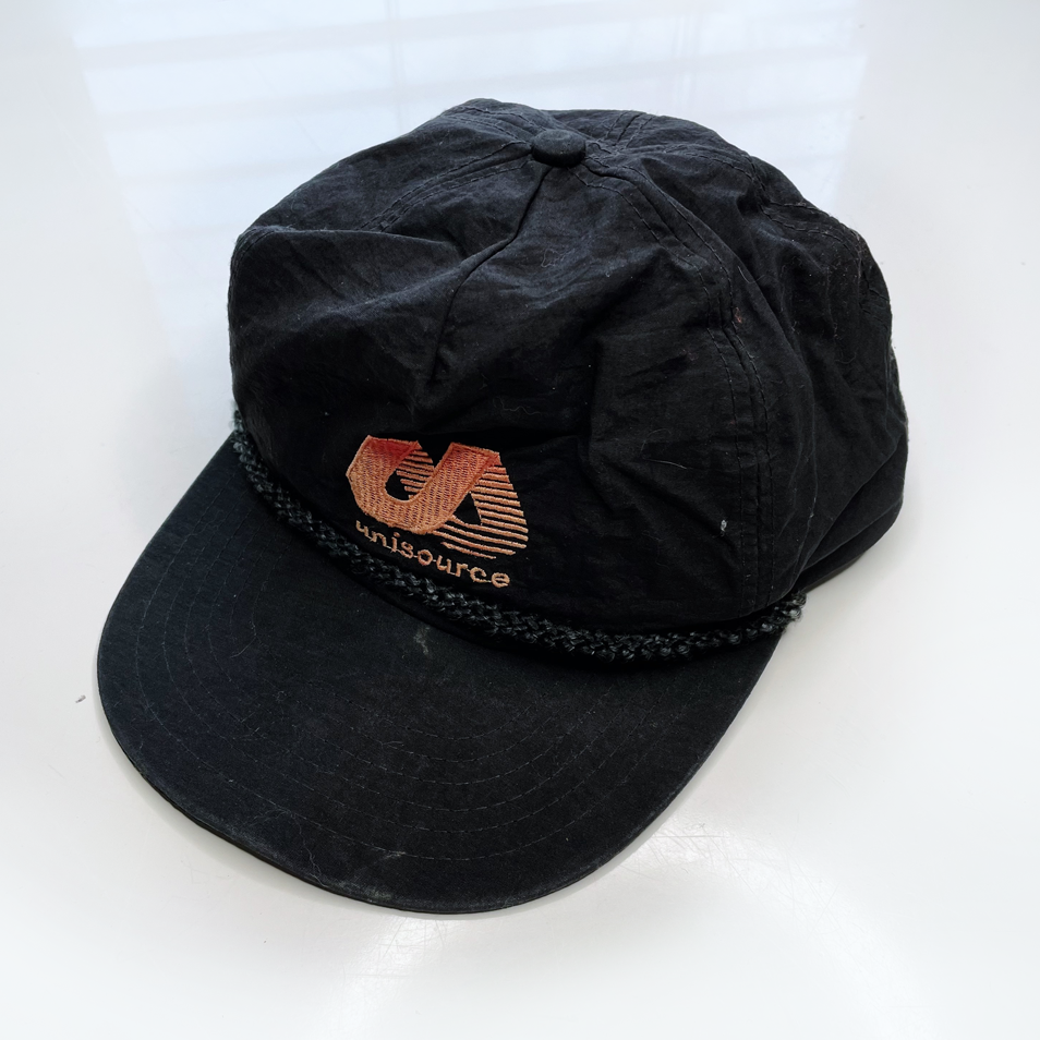 vintage 90's unisource snapback hat