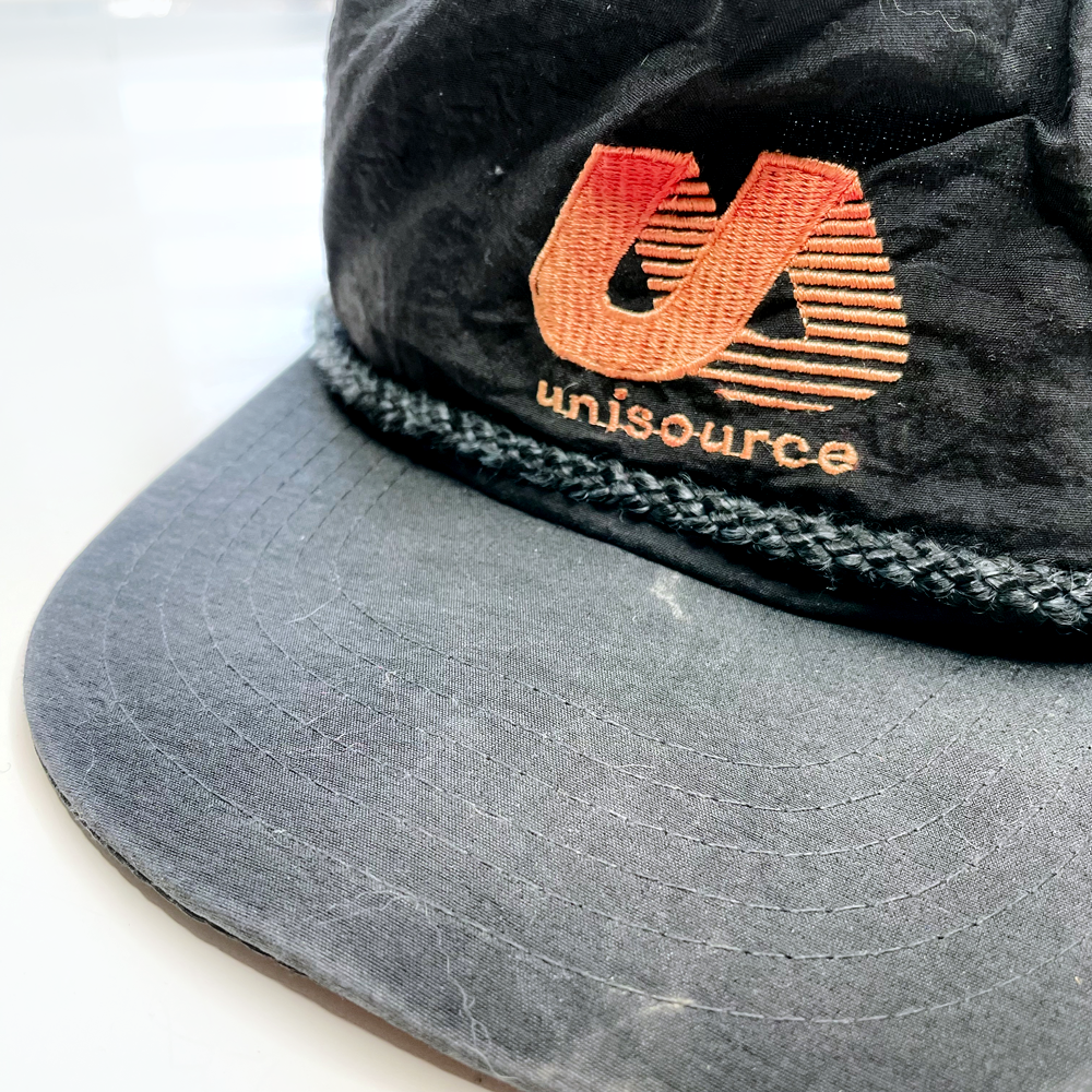 vintage 90's unisource snapback hat
