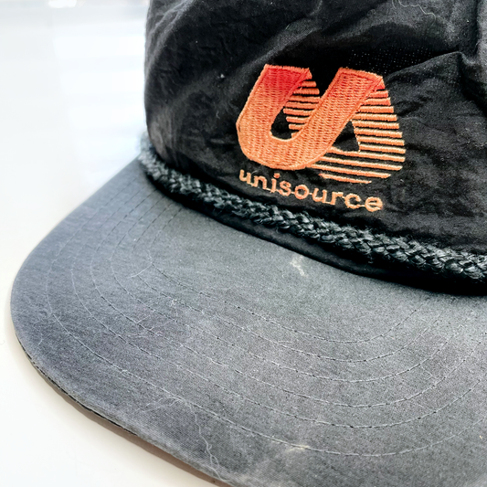 vintage 90's unisource snapback hat