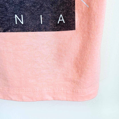 univibe los angeles california palm tree graphic tee - size medium