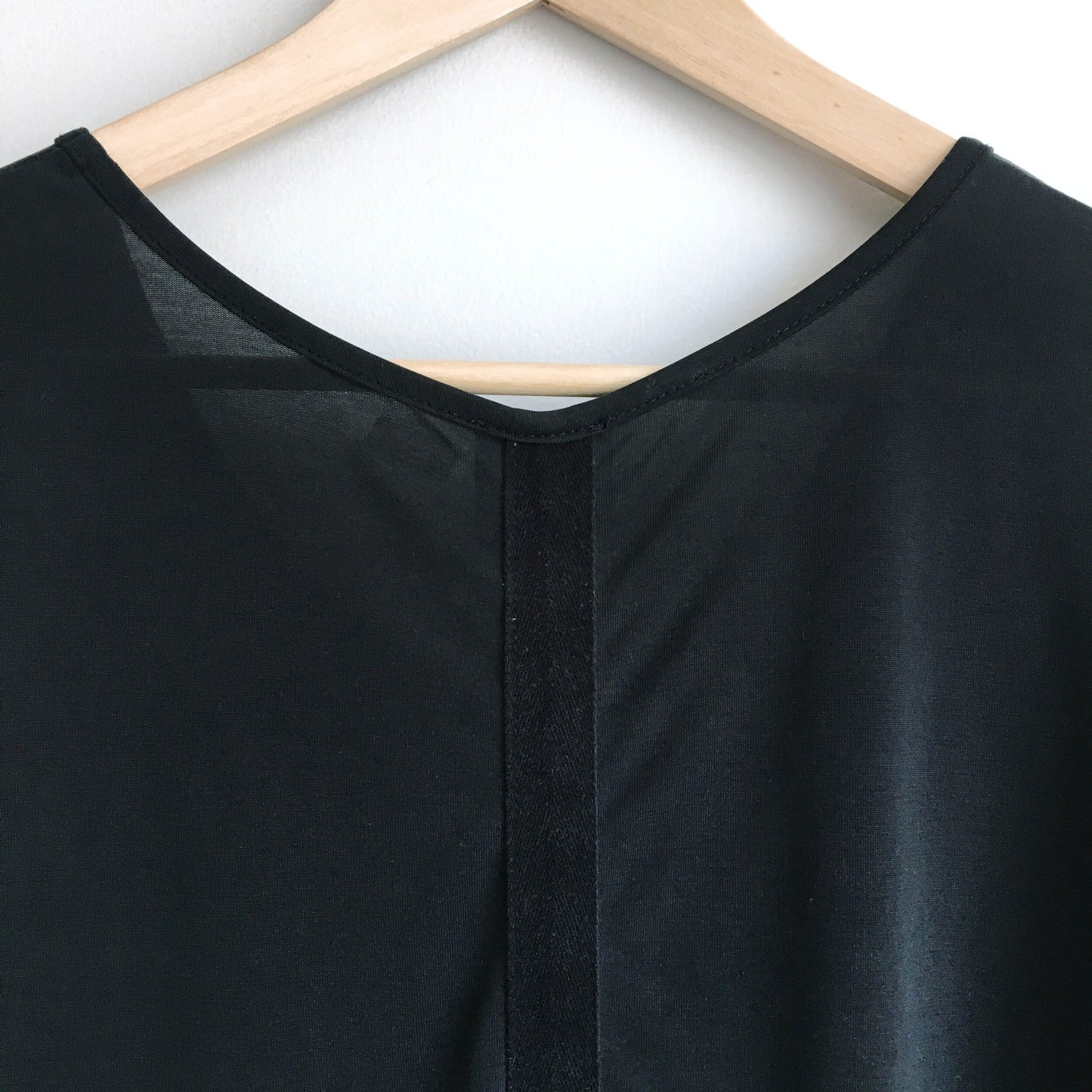 VCOA black pocket tee - size 2