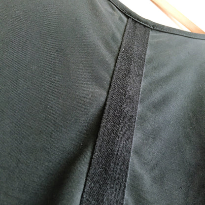 VCOA black pocket tee - size 2