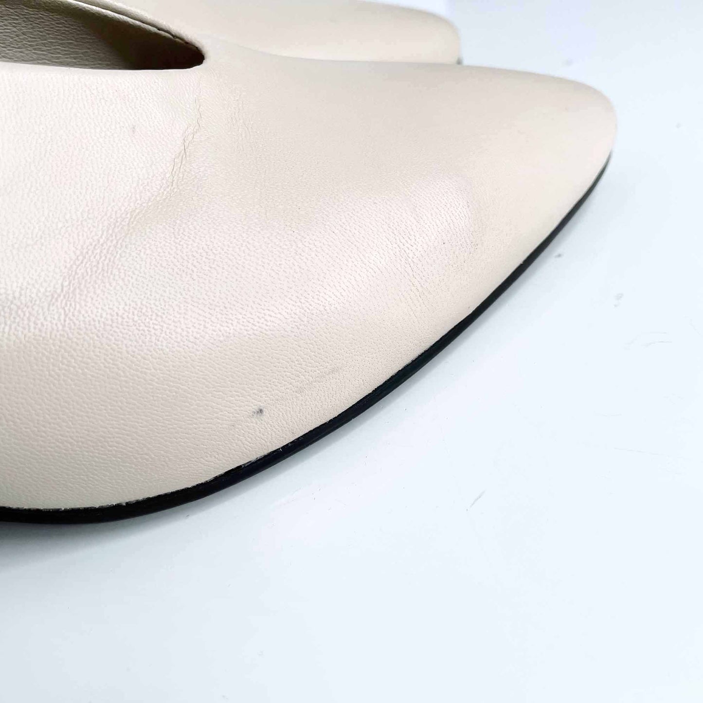 vagabond leather eve high vamp block heel pump - size 40