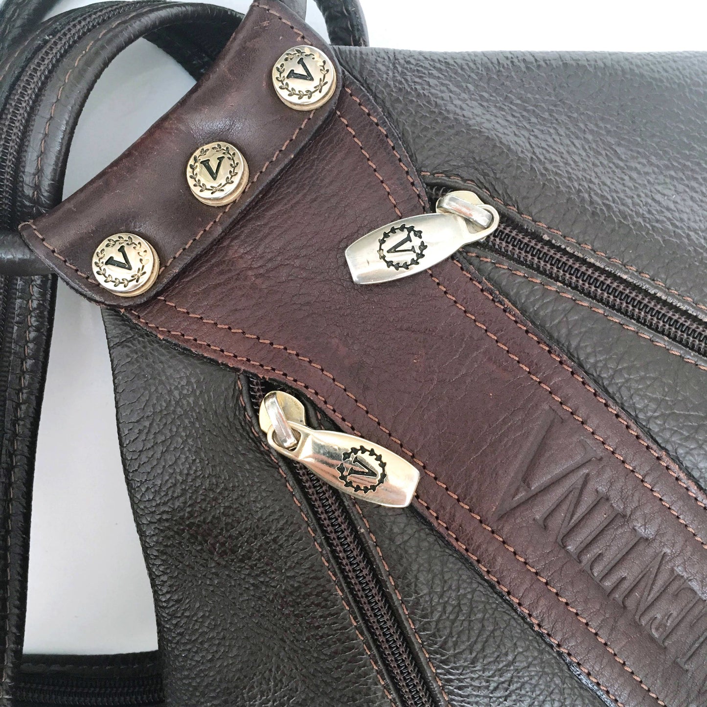 Valentina Leather Backpack Purse