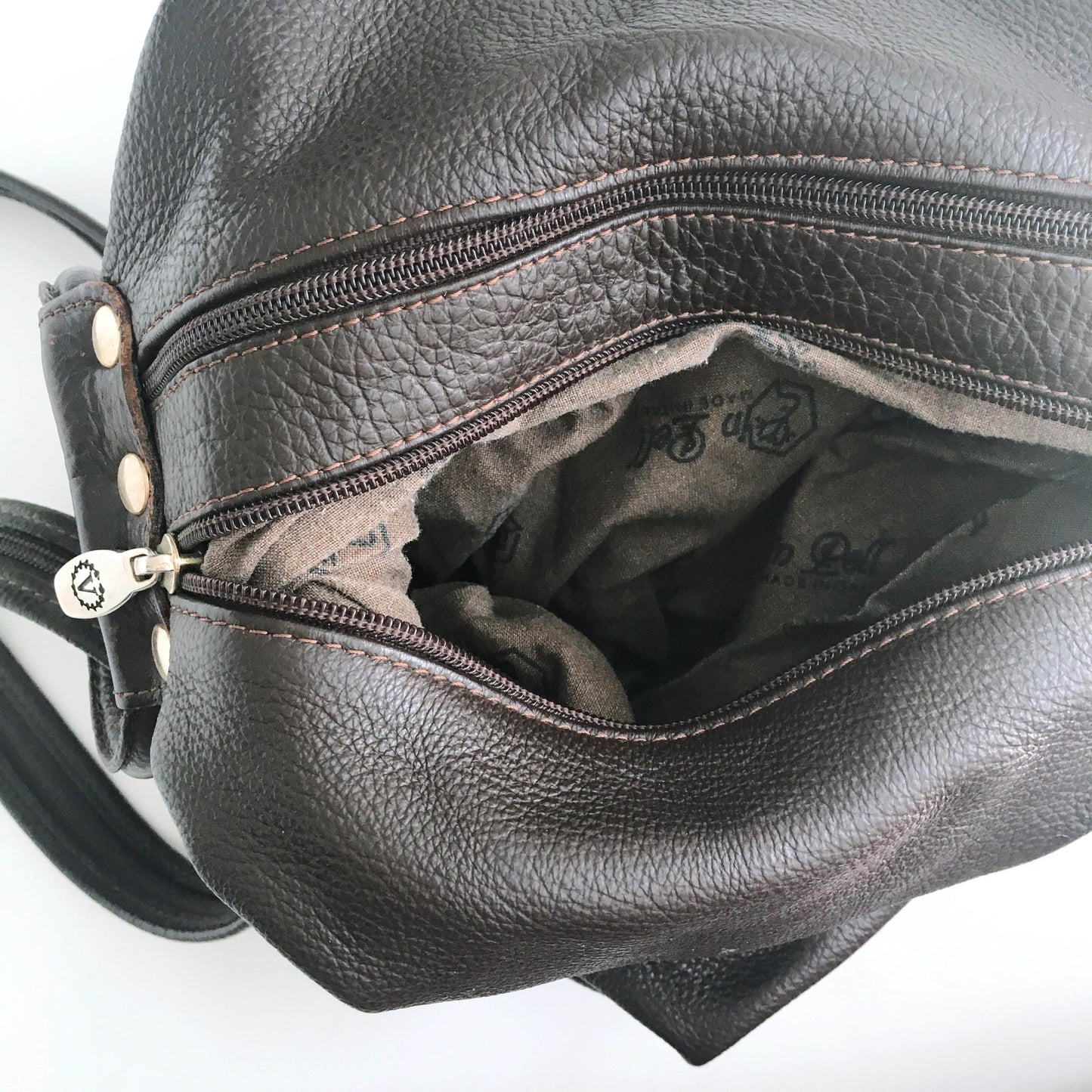 Valentina Leather Backpack Purse