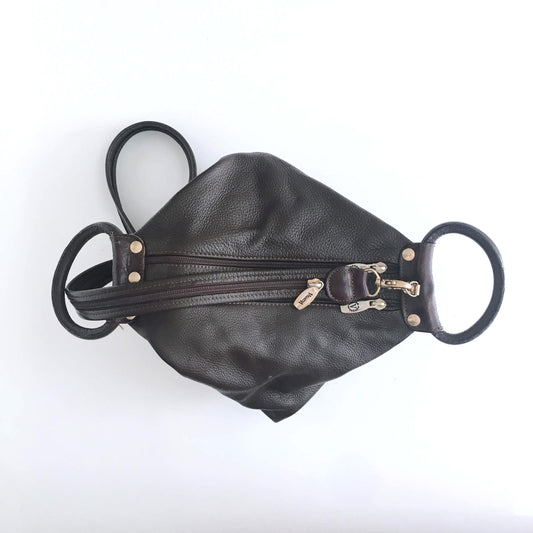 Valentina Leather Backpack Purse