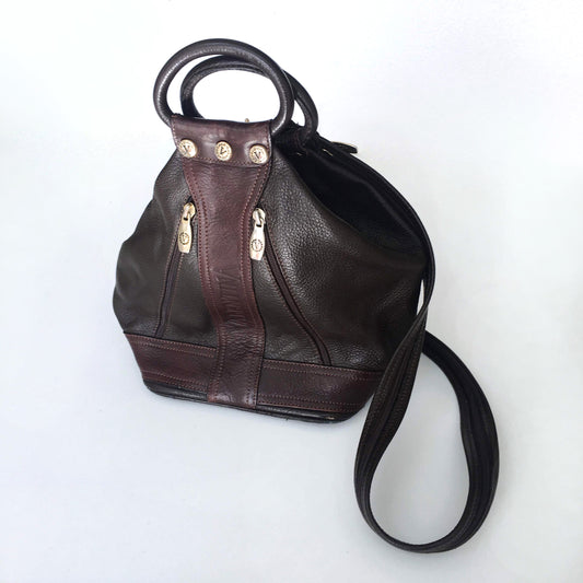 Valentina Leather Backpack Purse