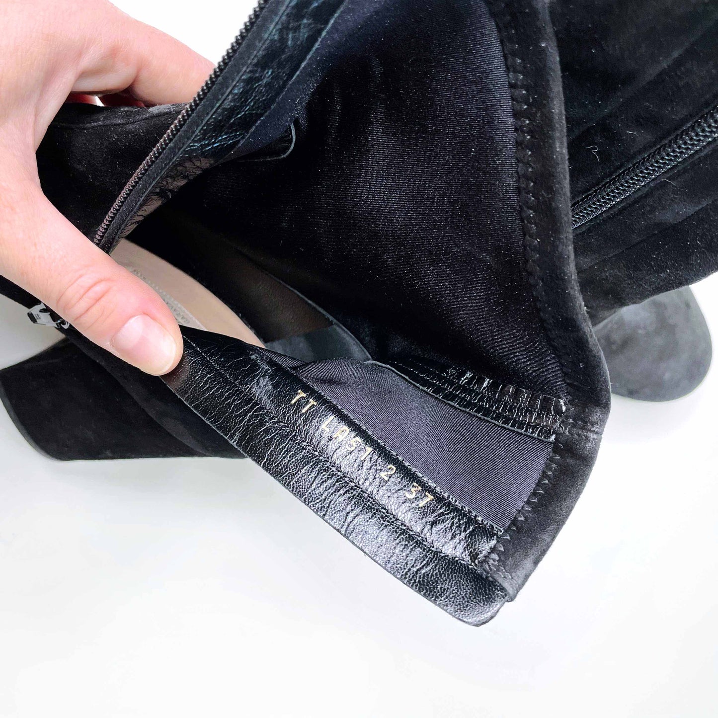 valentino stretch suede sock bootie - size 37