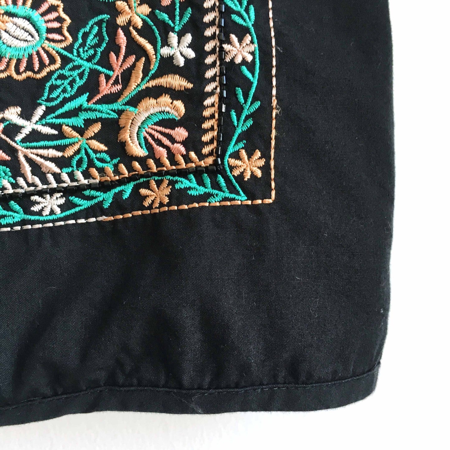 Vanessa Virginia Barbera embroidered crop - size Medium