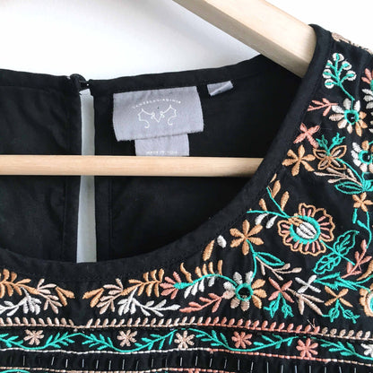 Vanessa Virginia Barbera embroidered crop - size Medium