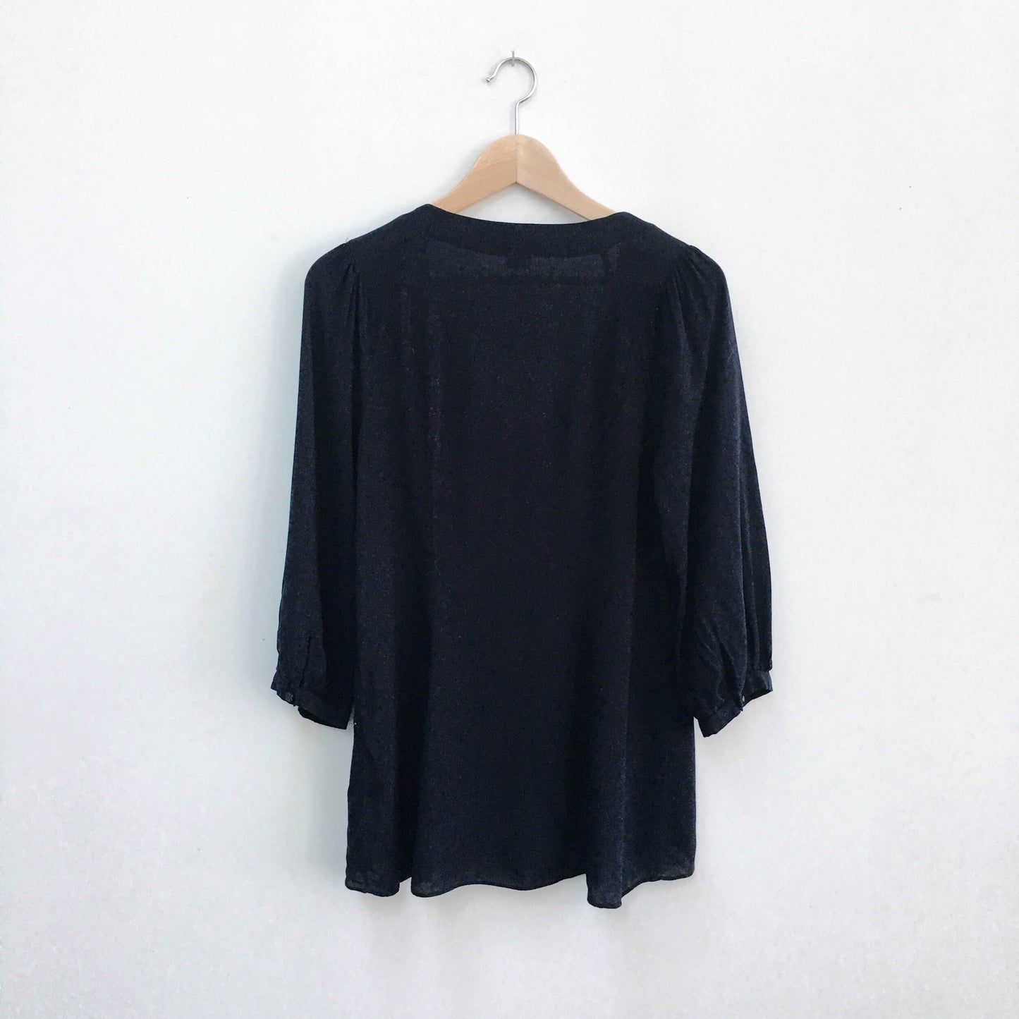 Vanessa Virginia pintuck peasant blouse - size 6