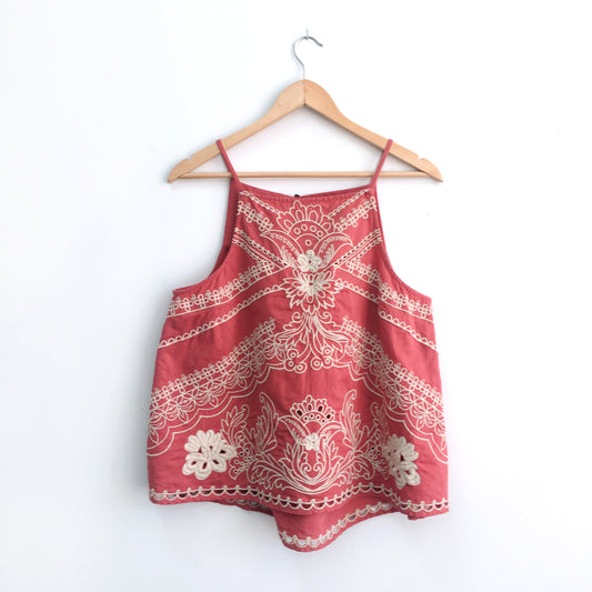 Vanessa Virginia Terracotta Tank - size 8