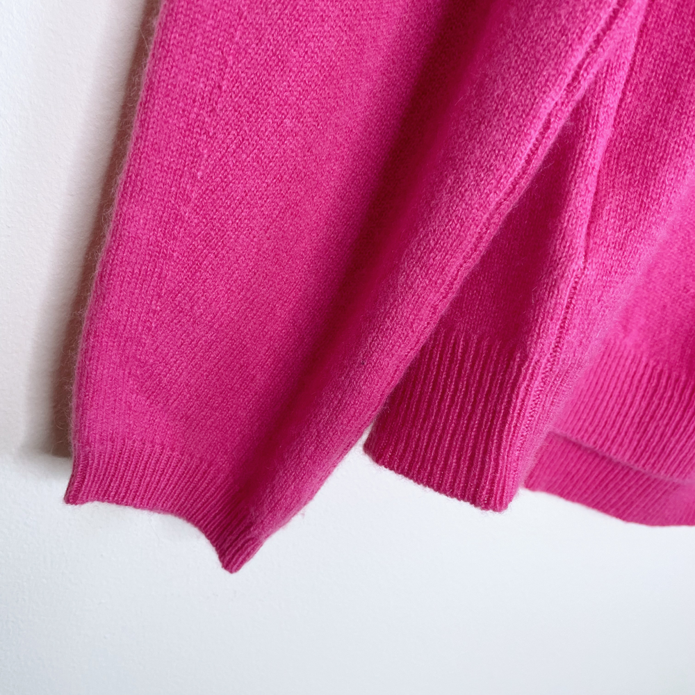 velvet by graham and spencer brynne 100% cashmere sweater - size xs