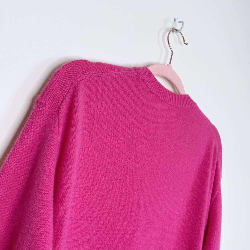 velvet by graham and spencer brynne 100% cashmere sweater - size xs