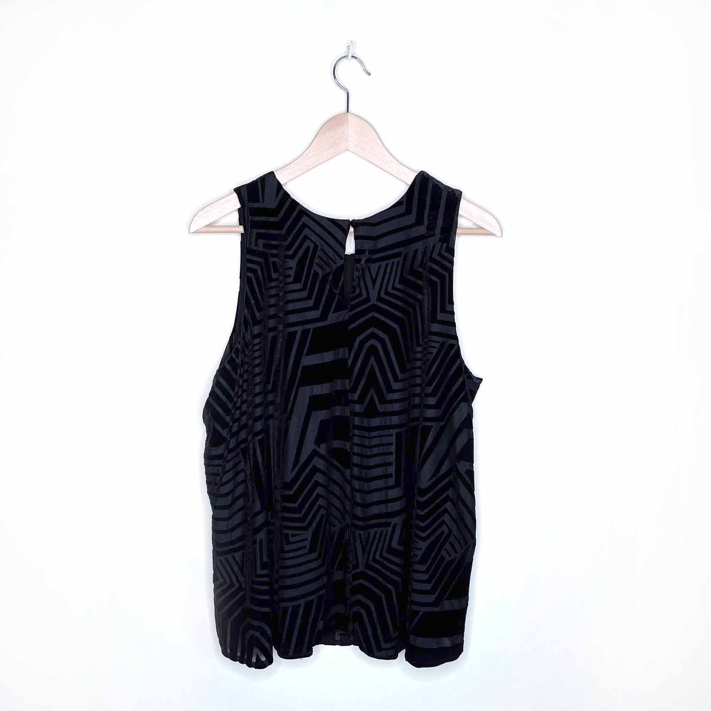 nwt sunday in brooklyn velvet labyrinth tank - size xl