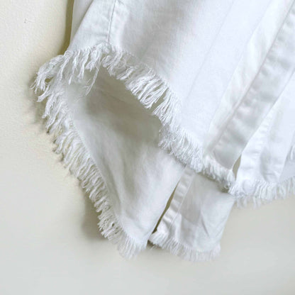 nwt velvet heart riley split tail raw hem button down shirt - size xs