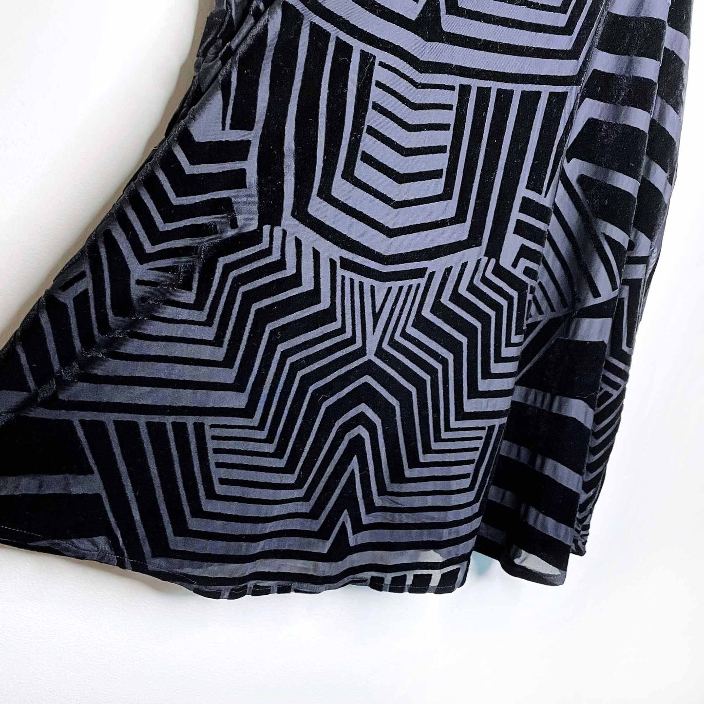 nwt sunday in brooklyn velvet labyrinth tank - size xl